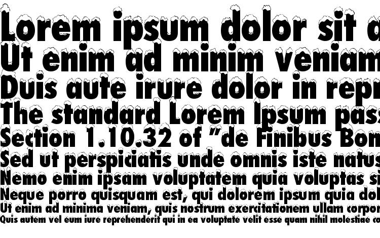 specimens Neige font, sample Neige font, an example of writing Neige font, review Neige font, preview Neige font, Neige font