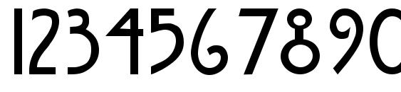 NEILSON Regular Font, Number Fonts