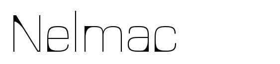 шрифт Nelmac, бесплатный шрифт Nelmac, предварительный просмотр шрифта Nelmac