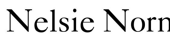 Nelsie Normal font, free Nelsie Normal font, preview Nelsie Normal font