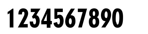 NenaConDB Normal Font, Number Fonts