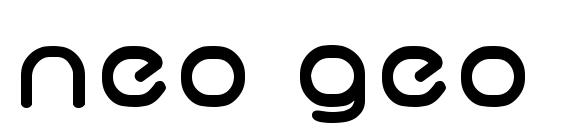 шрифт neo geo bold, бесплатный шрифт neo geo bold, предварительный просмотр шрифта neo geo bold