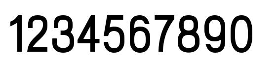 NeoGram BoldCnd Font, Number Fonts