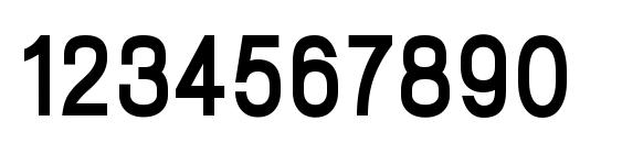 NeoGram ExtraBoldCnd Font, Number Fonts