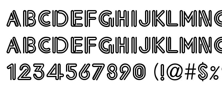 glyphs NeonThick Regular font, сharacters NeonThick Regular font, symbols NeonThick Regular font, character map NeonThick Regular font, preview NeonThick Regular font, abc NeonThick Regular font, NeonThick Regular font