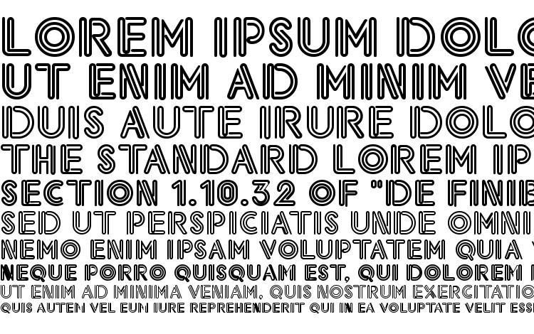 specimens NeonThick Regular font, sample NeonThick Regular font, an example of writing NeonThick Regular font, review NeonThick Regular font, preview NeonThick Regular font, NeonThick Regular font