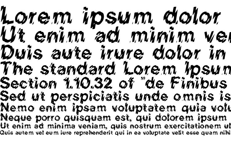 specimens NERVOUS font, sample NERVOUS font, an example of writing NERVOUS font, review NERVOUS font, preview NERVOUS font, NERVOUS font