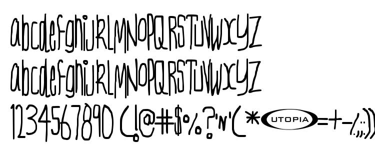 glyphs Nervt font, сharacters Nervt font, symbols Nervt font, character map Nervt font, preview Nervt font, abc Nervt font, Nervt font