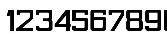 NesobriteBl Regular Font, Number Fonts