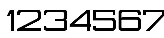 NesobriteEx Bold Font, Number Fonts