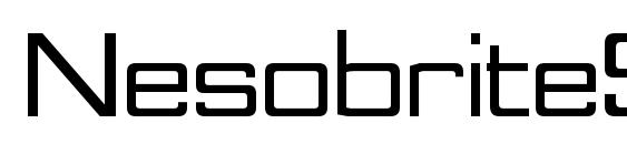 шрифт NesobriteSe Bold, бесплатный шрифт NesobriteSe Bold, предварительный просмотр шрифта NesobriteSe Bold