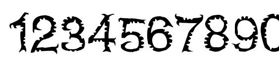 Netherworld Font, Number Fonts