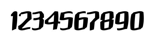 Neugothic bold Font, Number Fonts