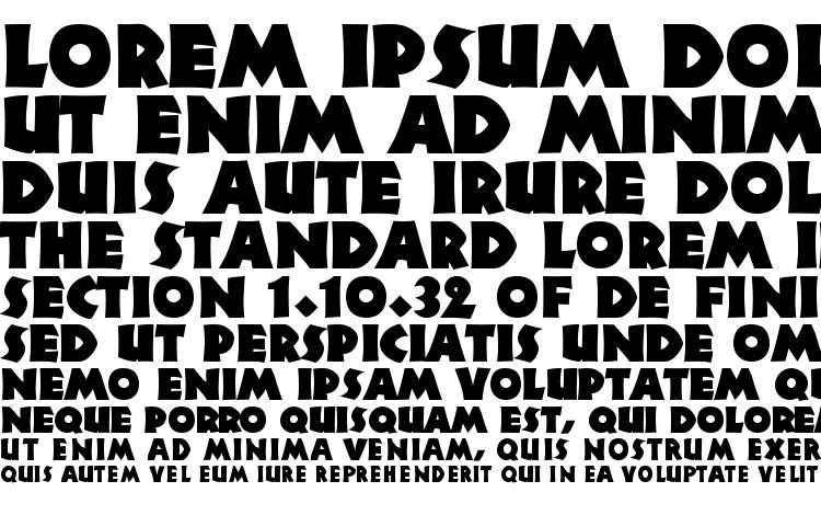 specimens Neuland font, sample Neuland font, an example of writing Neuland font, review Neuland font, preview Neuland font, Neuland font