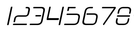 NeuropolNovaCdLt Italic Font, Number Fonts