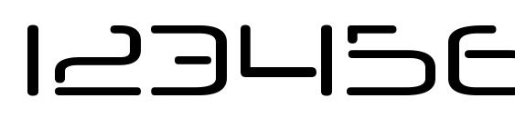 NeuropolNovaRg Regular Font, Number Fonts