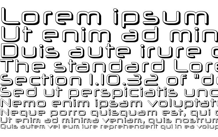 specimens NeuropolX3D font, sample NeuropolX3D font, an example of writing NeuropolX3D font, review NeuropolX3D font, preview NeuropolX3D font, NeuropolX3D font
