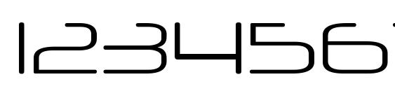 NeuropolXLt Regular Font, Number Fonts