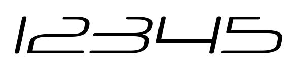 NeuropolXXpLt Italic Font, Number Fonts