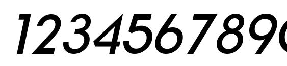 Neusessk italic Font, Number Fonts