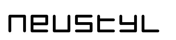 Neustyl font, free Neustyl font, preview Neustyl font