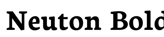 Neuton Bold font, free Neuton Bold font, preview Neuton Bold font