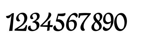 Neuton Cursive Font, Number Fonts