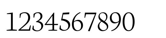 Neuton Extralight Font, Number Fonts