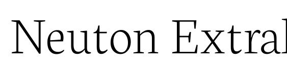 Neuton Extralight Font