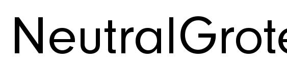 NeutralGrotesk Regular font, free NeutralGrotesk Regular font, preview NeutralGrotesk Regular font