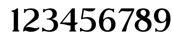 Nevada medium Font, Number Fonts