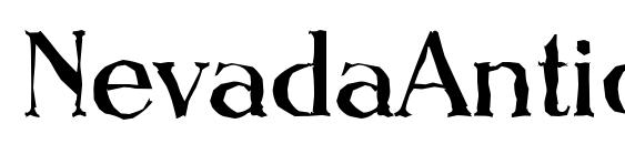 NevadaAntique Regular Font