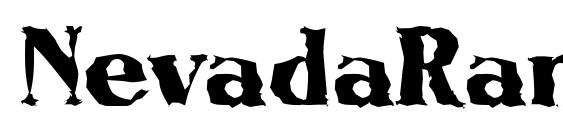 NevadaRandom Xbold Regular font, free NevadaRandom Xbold Regular font, preview NevadaRandom Xbold Regular font