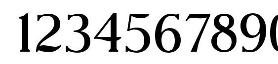 NevadaSerial Regular Font, Number Fonts