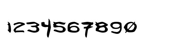 Neverwinter Normal Font, Number Fonts