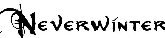 Neverwinter font, free Neverwinter font, preview Neverwinter font