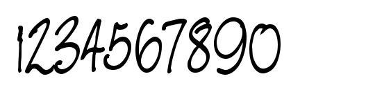 NevisonCasD Font, Number Fonts