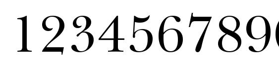 New Baskerville BT Font, Number Fonts