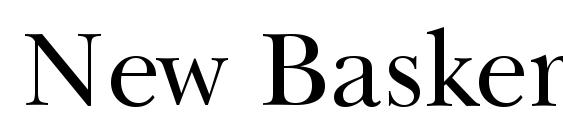New Baskerville BT Font