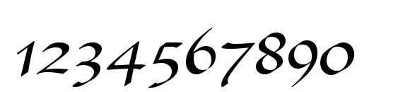 New Berolina MT Font, Number Fonts