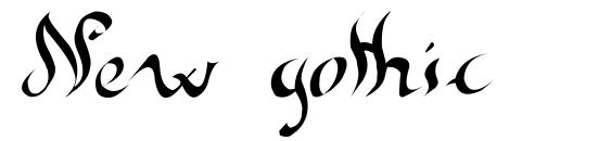 New gothic Font