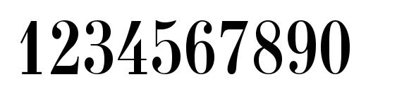 New Standard Old Narrow Bold Font, Number Fonts