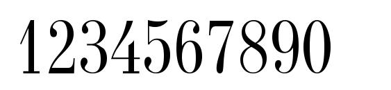 New Standard Old Narrow Font, Number Fonts