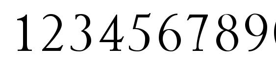 New York Font, Number Fonts