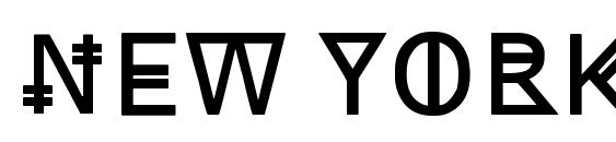 New York Font