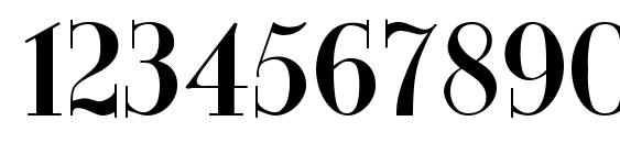 New Yorker Font, Number Fonts