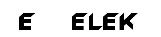 шрифт New Zelek, бесплатный шрифт New Zelek, предварительный просмотр шрифта New Zelek