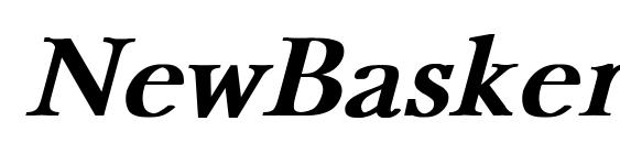 NewBaskerville Bold Italic Font