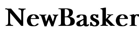 NewBaskerville Bold Font