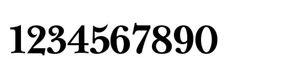 NewBaskerville Cyrillic Bold Font, Number Fonts